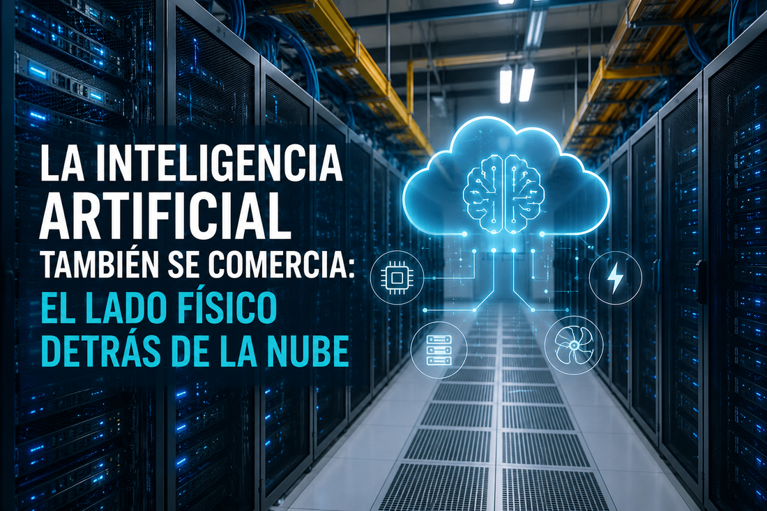 La inteligencia artificial también se comercia: el lado físico detrás de la nube