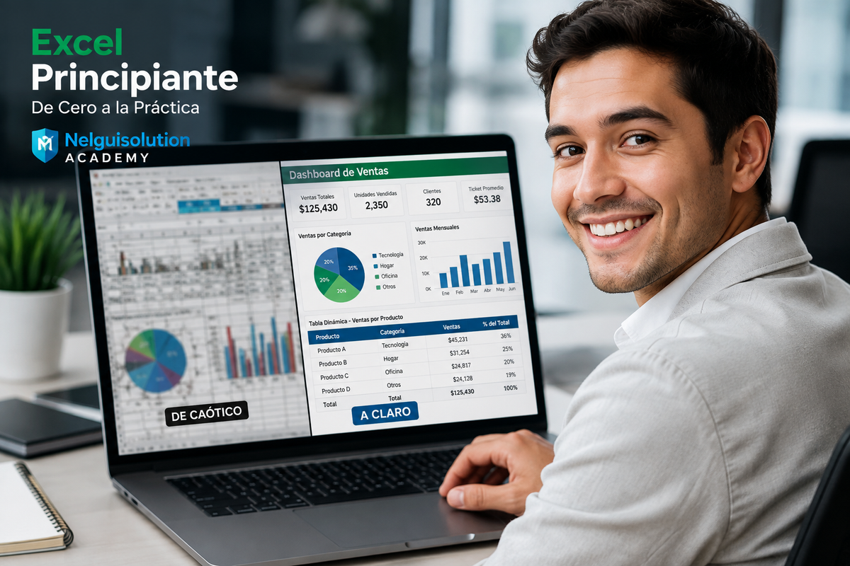 Excel Principiante — De Cero a la Práctica