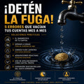 E-book: Deten la Fuga-5 errores que vacían tus cuentas mes a mes
